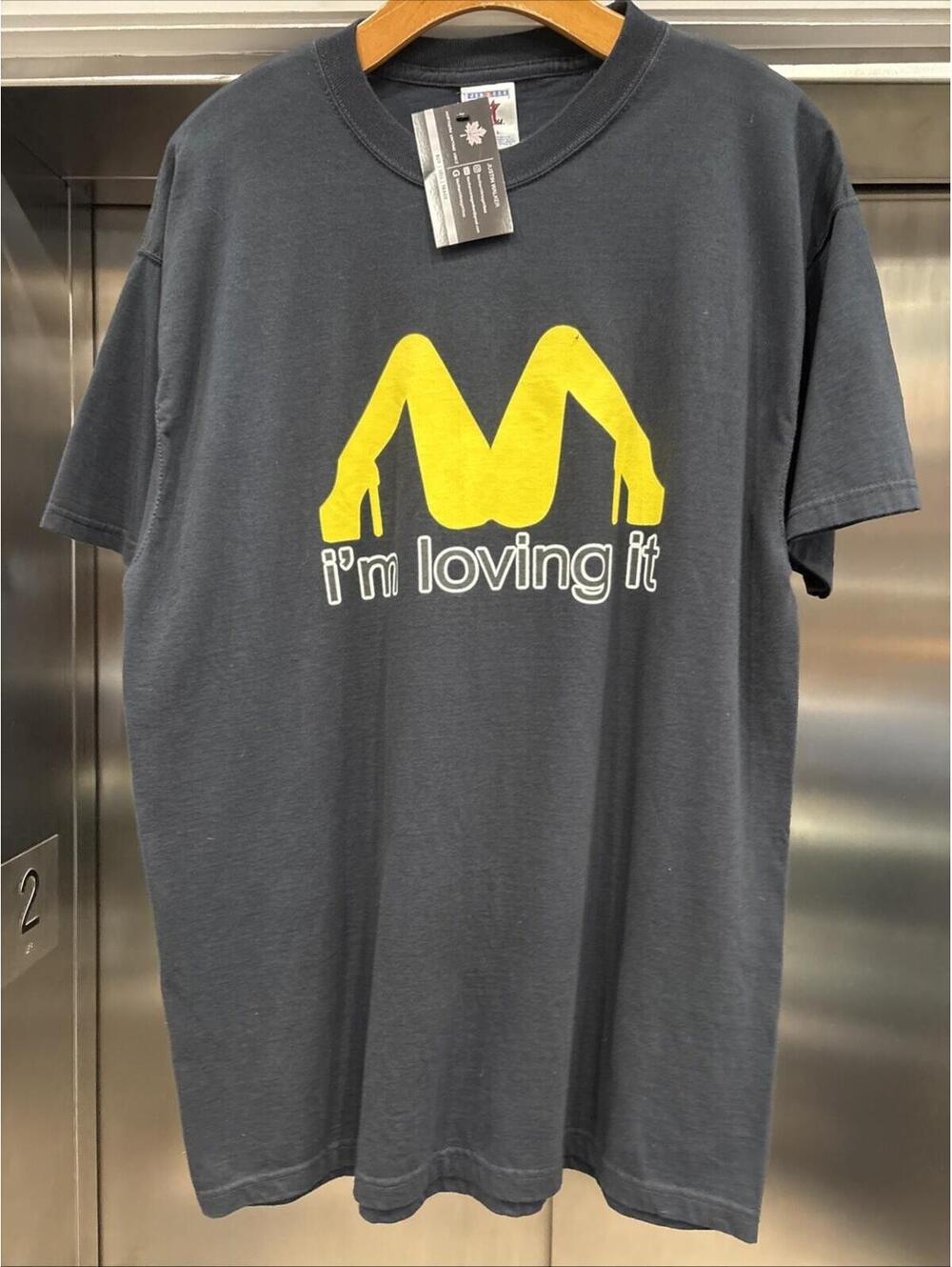 Vintage 00’s I’m Loving It Stripper Parody T-Shirt